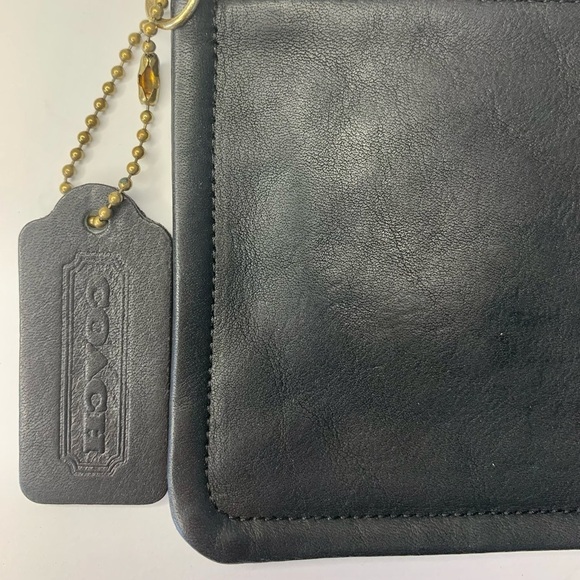 Vintage Coach Skinny Make-Up Kit #7170 Black Glove Tanned Leather - Picture 4 of 12